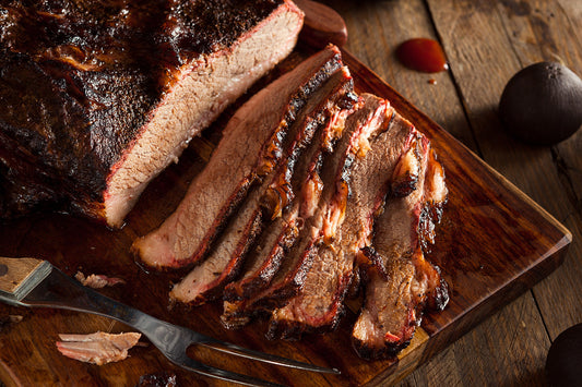 Dry Rubbed Smoked Brisket