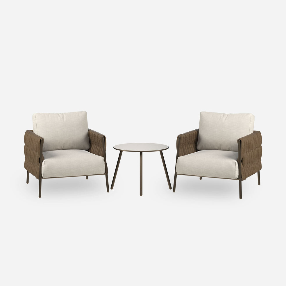 Life Chatter 3-Piece Patio Bistro Set