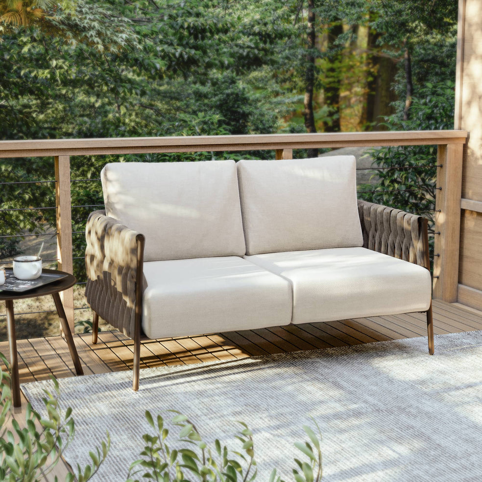 Life Chatter 2 Seats Outdoor Loveseat