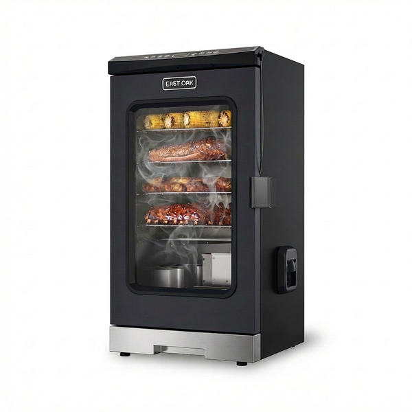 30-Inch Electric Smoker with Glass Door