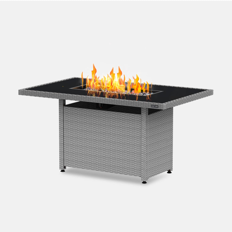 BRAZI 52-Inch Propane Fire Pit Table (60,000 BTU)