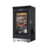 30-Inch Electric Smoker with Glass Door（Grey）